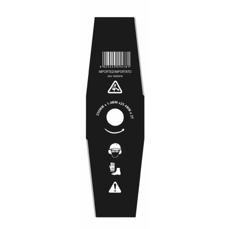 Disco decespugliatore a 2 denti - 230