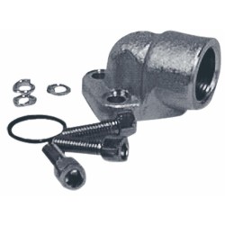 Flangia pompa oleodinamica 3 fori 3/4â€ interasse 56mm