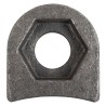 Supporto per mazza trinciasemi altezza 53x50mm esagono 30,5mm