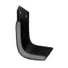 Zappa sx adattabile a Kverneland modello squadro piatto di 80x8mm Ã˜ foro 46mm