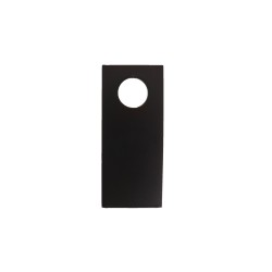 Coltello trinciapaglia con foro Ã˜ 18mm lunghezza 173mm larghezza 50mm