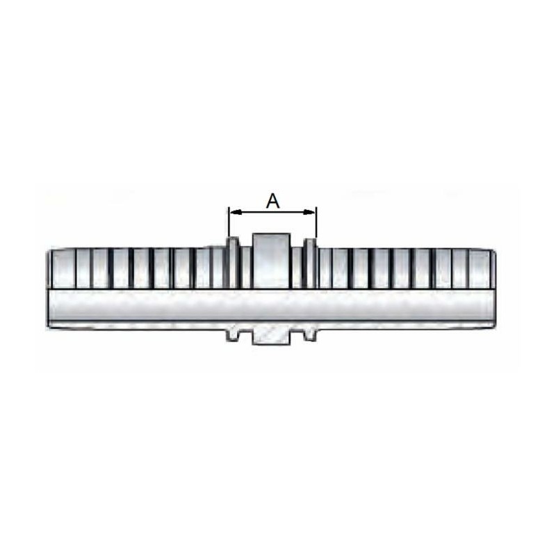 Raccordo JIS femmina dritto M14x1,5 - tubo 1/4"
