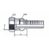 Raccordo JIS femmina dritto M14x1,5 - tubo 1/4"
