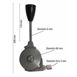 Manettino acceleratore in alluminio dx per trattore