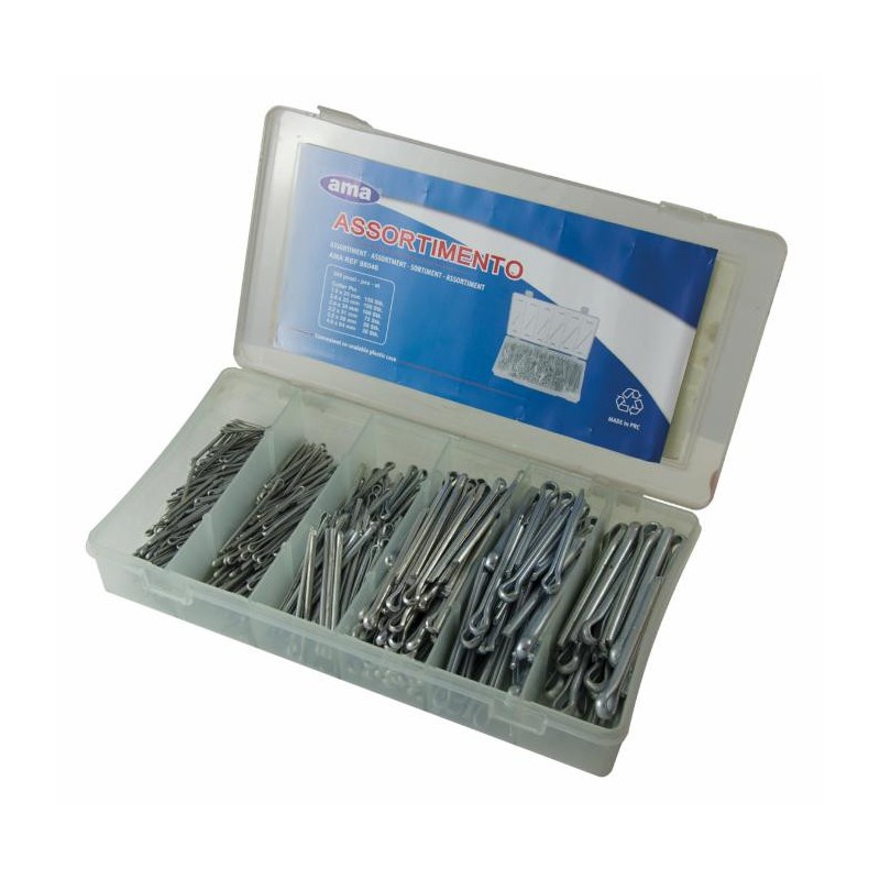 Assortimento coppiglie 500 pezzi