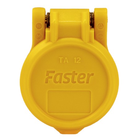 Tappo di protezione automatico per innesto giallo femmina M1/2"