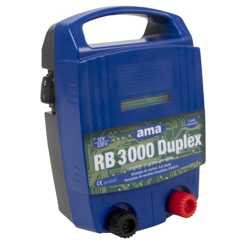 Elettrificatore per recinti elettrici Ama R 3000 230V 2,0J