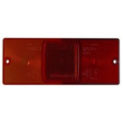 Lente di ricambio fanale posteriore dx-sx a 3 luci per art. 06112 e 02851