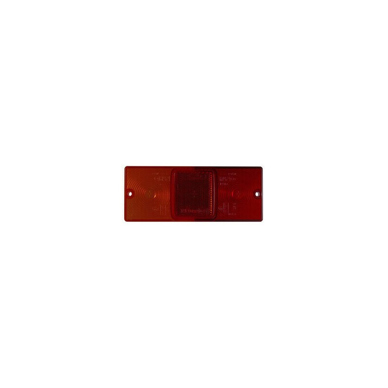 Lente di ricambio fanale posteriore dx-sx a 3 luci per art. 06112 e 02851