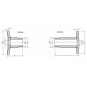 Semidistanziale corto 6C4020