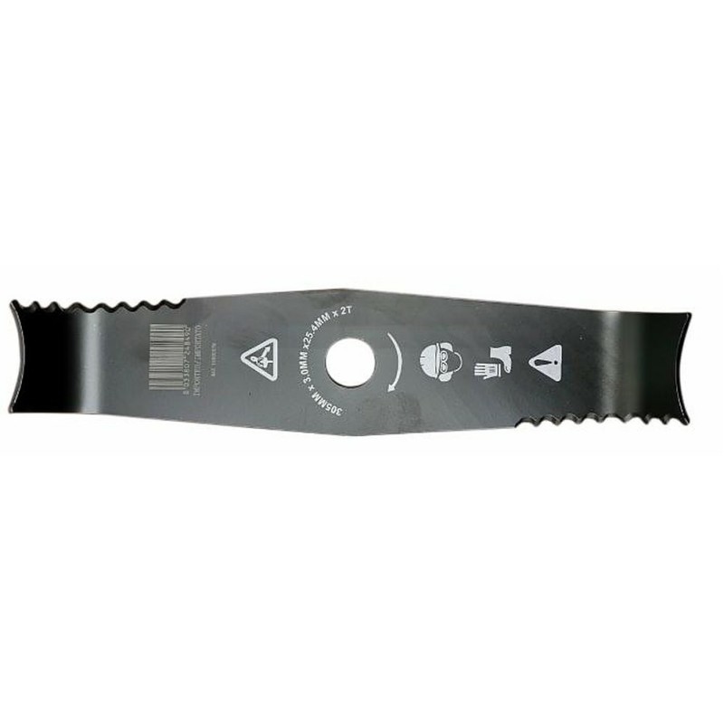 Disco per decespugliatore a 2 denti mulching per arbusti