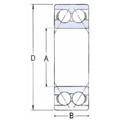 Cuscinetto adattabile mod. 3206