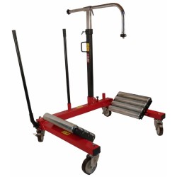 Carrello portaruota meccanico per macchinari agricoli con ruote da 1150mm a 2150mm