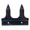 Dente doppio smontabile adattabile Gaspardo FBR 13013270 e G&S Superior 14089