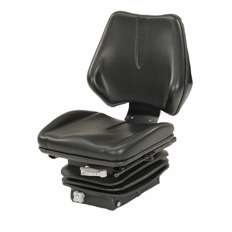 Sedile Small in sky nero con sospensione meccanica