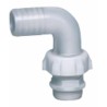 Raccordo portagomma curvo in 3 pezzi Ã˜ 30