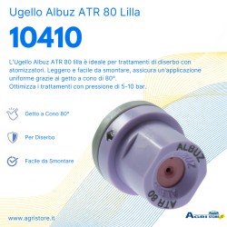 Ugello Albuz ATR 80 lilla