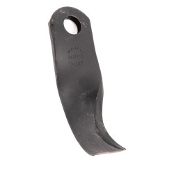 Dente per trincia girato lunghezza 160mm piatto 50x10