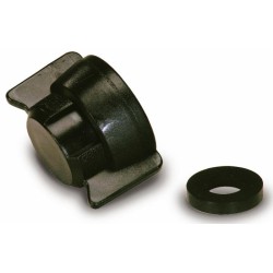 Tappo nero di chiusura getti irrorazione e diserbo