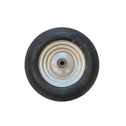 Ruota completa per carriola 380x80-100mm