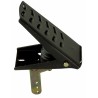 Pedale per acceleratore freno o frizione con movimento leva in avanti lunghezza 190mm