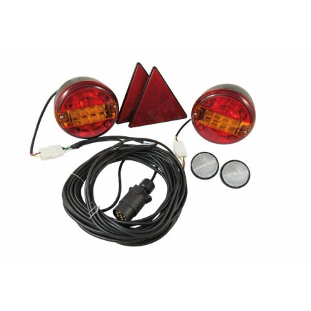 Kit luci standard con fanali rotondi a led