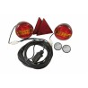 Kit luci standard con fanali rotondi a led