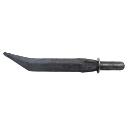 Dente per erpice lunghezza 380mm lunghezza filetto 55 mm