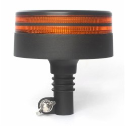 Lampeggiante 50 LED 12-24V e 25W a doppia luminositÃ  base flessibile