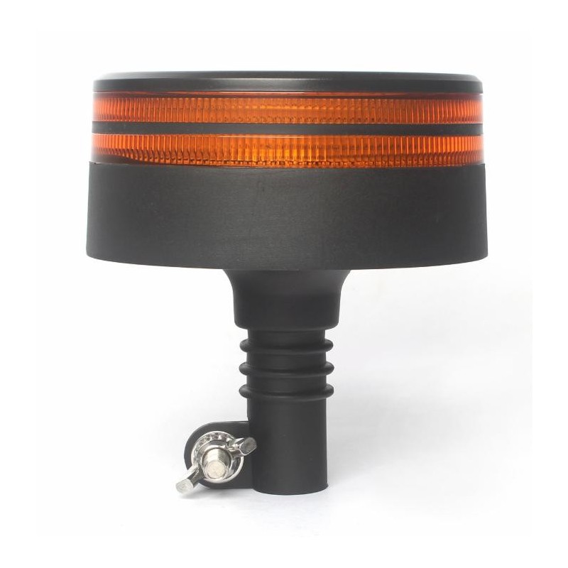 Lampeggiante 50 LED 12-24V e 25W a doppia luminositÃ  base flessibile