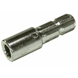 Riduzione per presa di forza con profilo interno 1"3/8 foro 35mm e cava 10x3,5mm