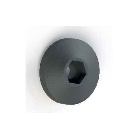 Borchia per cabine foro esagonale Ã˜ 8,5mm