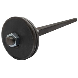 Asse porta dischi frangizolle di 1008mm sezione 30x30mm