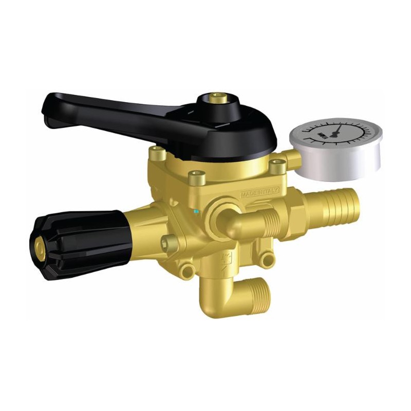 Comando con regolatore in ottone M170 OT- portata 150 l/min