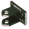 Gancio di traino fisso per rimorchi non omologato 100mm