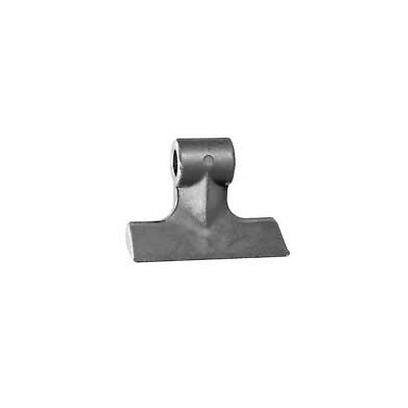 Mazza trincia larghezza 144mm lunghezza 96mm attacco 54mm foro Ã˜ 25,5mm adattabile a Falc, Nobili