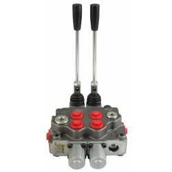 Distributore Walvoil SD5 con 2 leve a semplice effetto e doppio effetto - 40L