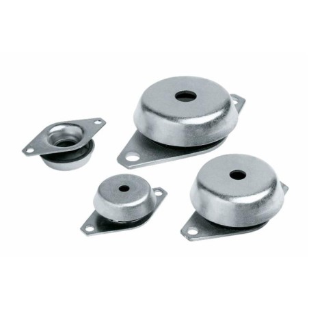 Supporto antivibrante a campana 48x23mm con foro Ã˜ 8mm