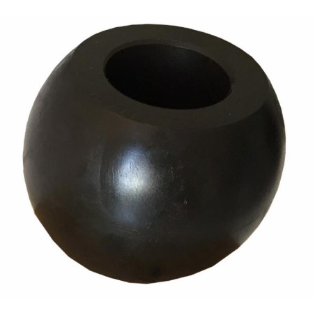 Rotula per ganci inferiori Ã˜ 64x45mm con foro Ã˜ 37mm Black Line