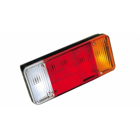 Fanale posteriore alogeno destro 303x103mm 4 funzioni luminose