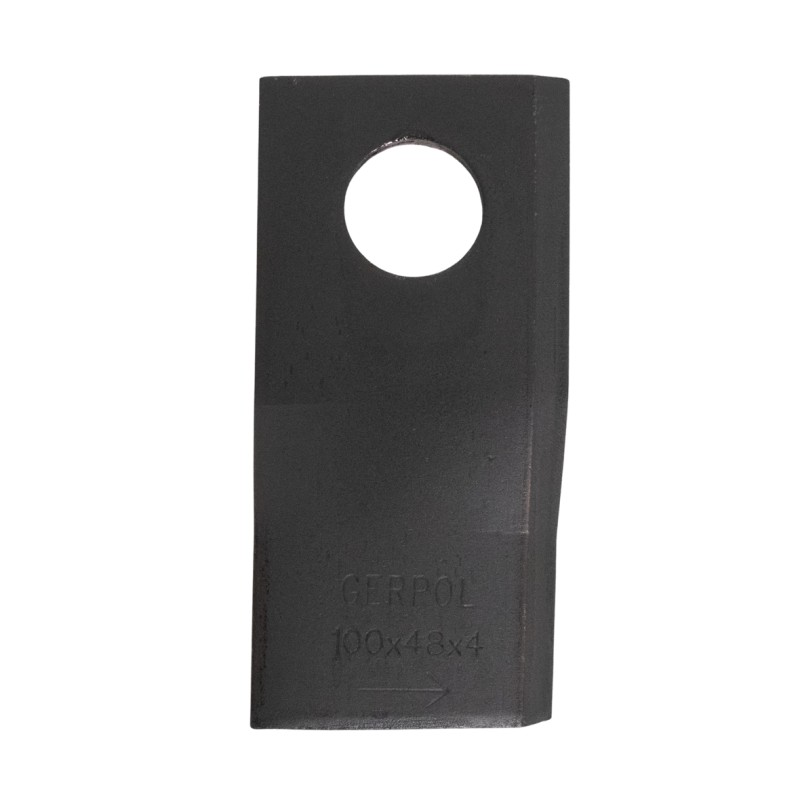Coltello sinistro piegato 100x48x4mm adattabile a Marangon MEL100