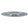 Disco di ricambio per decespugliatore con 40 denti e placchette in tungsteno con profilo bombato ampiezza taglio 255mm