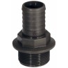 Raccordo portagomma dritto Ã˜ 13 filetto maschio G3/8