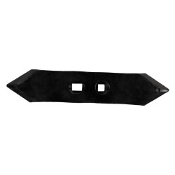 Vomere reversibile per vibrocoltivatore lungo 275mm 2 fori svasati Ã˜ 12,5mm