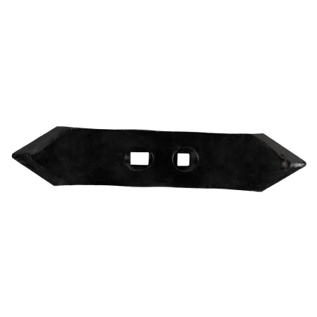 Vomere reversibile per vibrocoltivatore lungo 275mm 2 fori svasati Ã˜ 12,5mm
