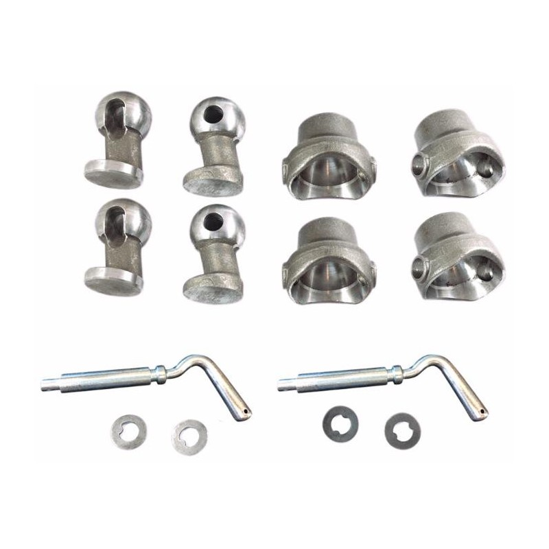 Kit chiocciole a piÃ¹ sfere per rimorchio Ã˜ 60mm