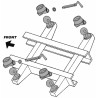 Kit chiocciole a piÃ¹ sfere per rimorchio Ã˜ 60mm