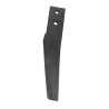 Dente per erpice lunghezza 334mm Ã˜ foro 12,5mm