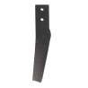 Dente per erpice lunghezza 334mm Ã˜ foro 12,5mm