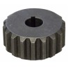 Semigiunto scanalato 18 denti per pompa gruppo 2 chiavetta 3,17mm